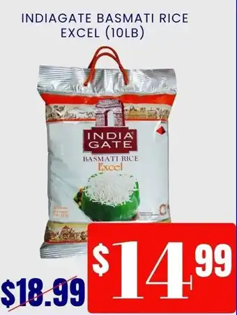India gate basmati rice excel