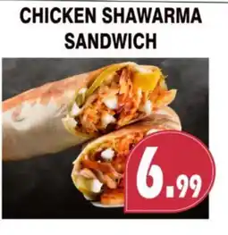 Al-Quds Supermarket Chicken shawarma sandwich offer
