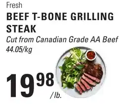 Askews Foods Beef t-bone grilling steak offer