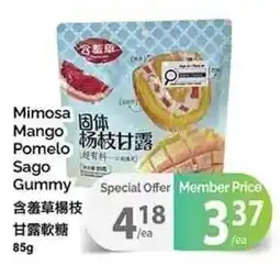 T&T Supermarket 含羞草固体杨枝甘露 offer
