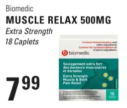 Askews Foods Biomedic muscle relax 500mg offer