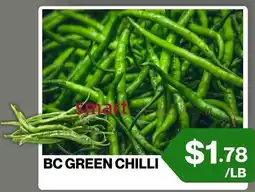 Big Bazaar Canada BC Green Chilli offer