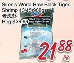 Foody Mart Siren's World Raw Black Tiger Shrimp offer