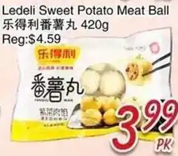 Foody Mart Ledeli Sweet Potato Meat Ball offer