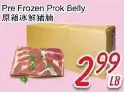Foody Mart Pre Frozen Prok Belly offer