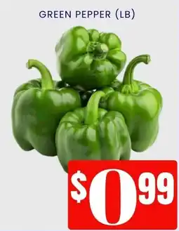 Royal India Grocers green pepper offer