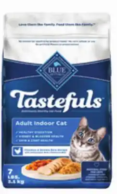 Petsmart Blue Tastefuls cat food offer