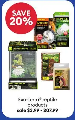 Petsmart Exo-Terra reptile products offer