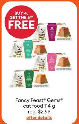 Petsmart Fancy Feast Gems cat food offer