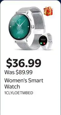 Walmart Women's Smart Watch offer