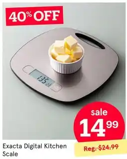 Kitchen Stuff Plus Exacta Digital Kitchen Scale offer