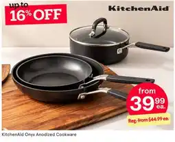Kitchen Stuff Plus KitchenAid Onyx Anodized Cookware offer
