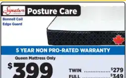 Surplus Furniture Free Pillows & Sheet Set with purchase of any Top Choice Mattress Set! offer
