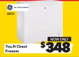 Surplus Furniture GE White 7.0 Cubic Foot Chest Freezer offer