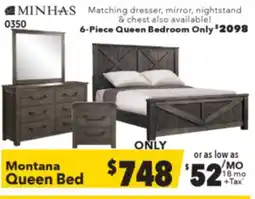 Surplus Furniture Montana Queen Bed offer
