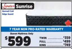 Surplus Furniture Sunrise Firm Queen Mattress offer