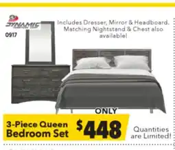 Surplus Furniture Canyon Maple 3-Piece Queen Bedroom Set offer
