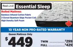 Surplus Furniture Essential Sleep offer