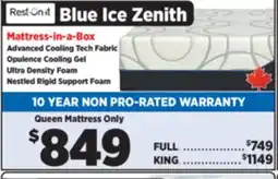 Surplus Furniture Blissful Queen Mattress in a Box offer