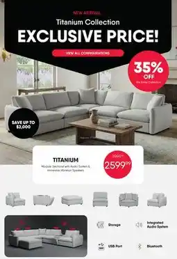Meubles RD TITANIUM Collection offer