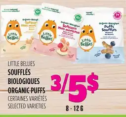 Marches Tau LITTLE BELLIES SOUFFLÉS BIOLOGIQUES offer