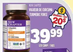 Marches Tau NEW CHAPTER VIGUEUR DE CURCUMA offer