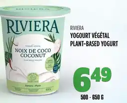 Marches Tau RIVIERA YOGOURT VÉGÉTAL offer