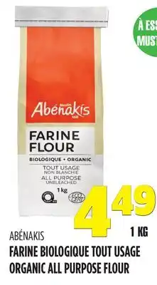 Marches Tau ABÉNAKIS FARINE BIOLOGIQUE TOUT USAGE offer