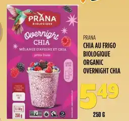 Marches Tau PRANA CHIA AU FRIGO BIOLOGIQUE offer