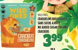 Marches Tau CRAQUELINS BIOLOGIQUES SANS SUCRE AJOUTÉ WILD ONES offer