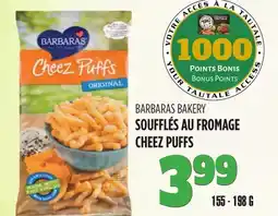 Marches Tau BARBARAS BAKERY SOUFFLÉS AU FROMAGE CHEEZ PUFFS offer