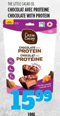 Marches Tau THE LITTLE CACAO CO. CHOCOLAT AVEC PROTEINE offer