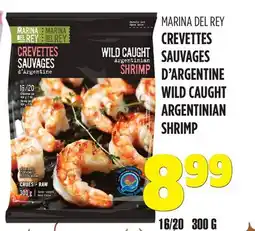 Marches Tau CREVETTES SAUVAGES D'ARGENTINE WILD CAUGHT ARGENTINIAN SHRIMP offer