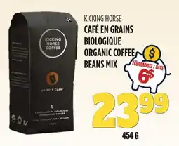Marches Tau KICKING HORSE CAFÉ EN GRAINS BIOLOGIQUE offer