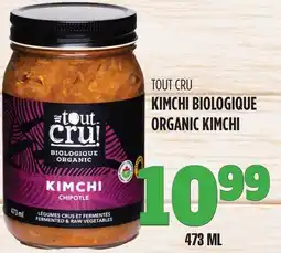 Marches Tau KIMCHI BIOLOGIQUE TOUT CRU offer