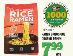 Marches Tau LOTUS FOODS RAMEN BIOLOGIQUE offer