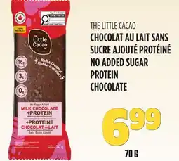 Marches Tau THE LITTLE CACAO NO ADDED SUGAR PROTEIN CHOCOLATE offer