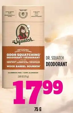 Marches Tau DR. SQUATCH DEODORANT offer
