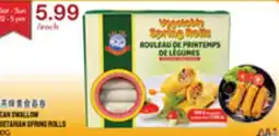 Lucky Supermarket Can Swallow Vegetarian Spring Rolls offer