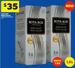 Real Canadian Liquorstore Bota box napa valley cabernet sauvignon offer