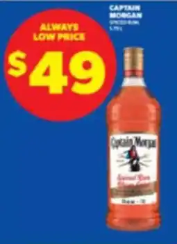 Real Canadian Liquorstore Captain Morgan Spiced Rum offer