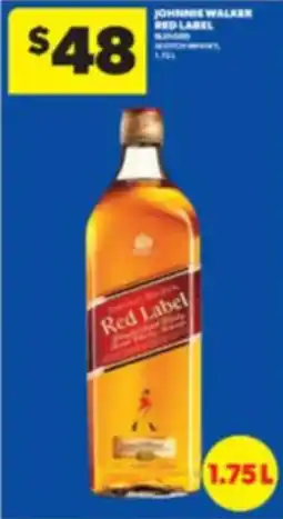 Real Canadian Liquorstore Johnnie Walker Red Label offer