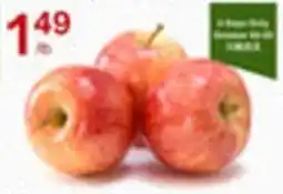 Lucky Supermarket apple offer