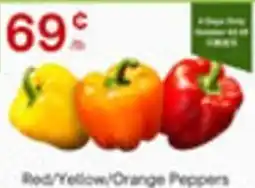 Lucky Supermarket Red/Yellow/Orange Peppers offer