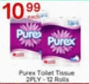 Purex toilet tissue