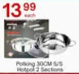 Lucky Supermarket Potting 30CM 5/5 Hotpot 2 Sections offer