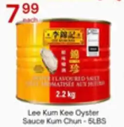 Lucky Supermarket Lee Kum Kee Oyster Sauce Kum Chun offer