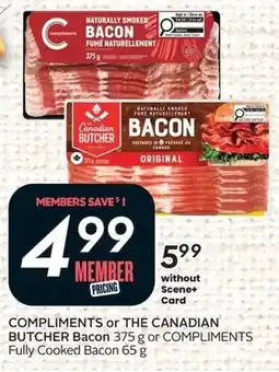 Safeway Compliments bacon offer