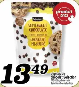 Marché Richelieu Selection chocolate chips offer