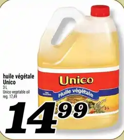 Marché Richelieu Unico vegetable oil offer